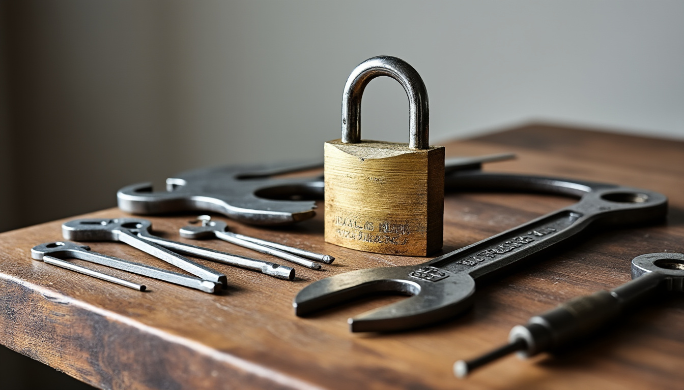 découvrez des astuces et techniques efficaces pour ouvrir un cadenas sans clé en toute sécurité. apprenez les méthodes utilisées et les précautions à prendre pour réussir cette opération en toute légalité.