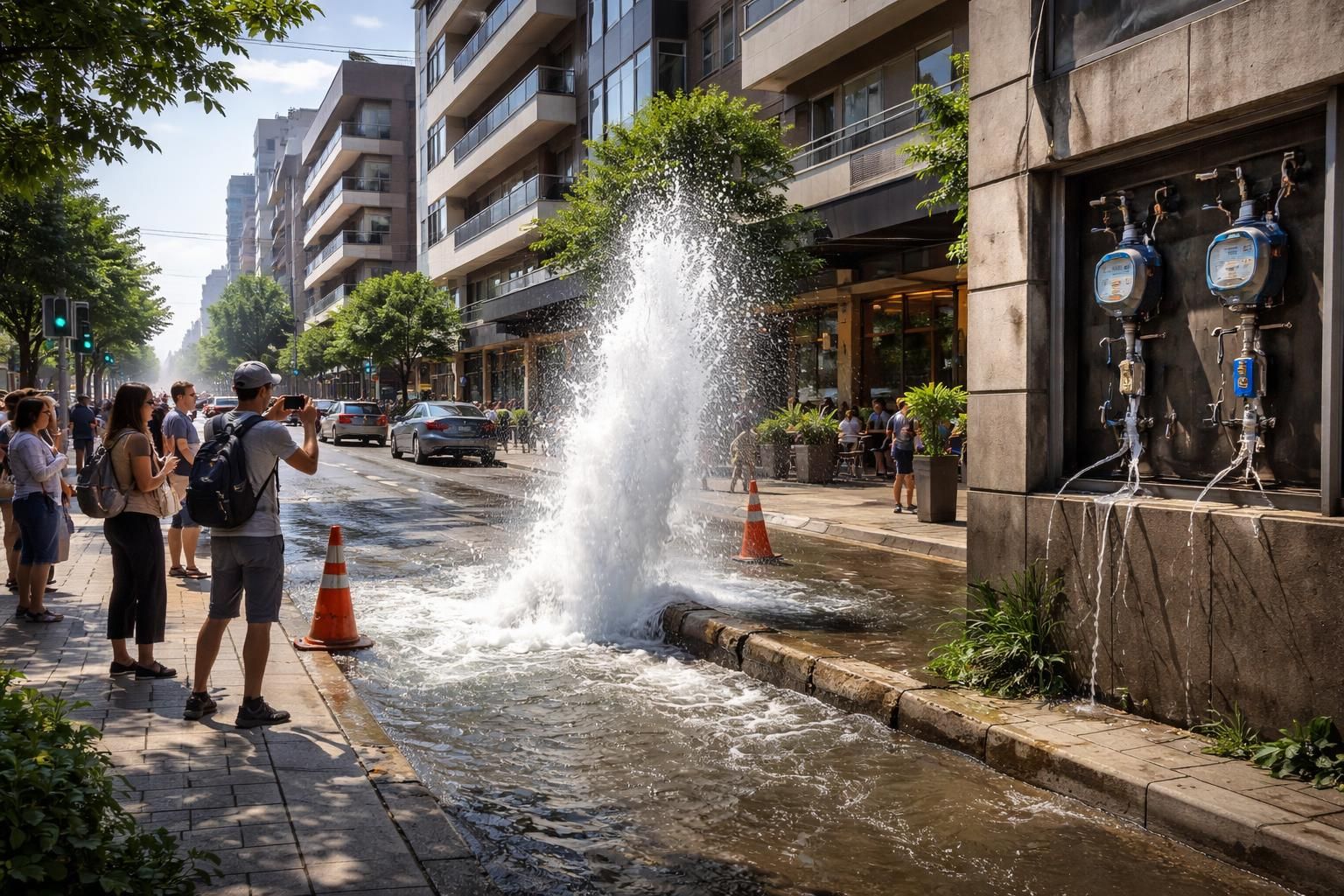 découvrez pourquoi le vol d'eau devient un problème majeur dans les zones urbaines et quelles solutions sont envisagées pour y remédier.