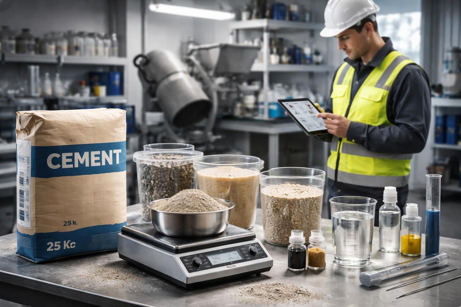 découvrez des techniques avancées pour optimiser le dosage du béton avec un sac de ciment de 25 kg et améliorez la qualité de vos constructions.