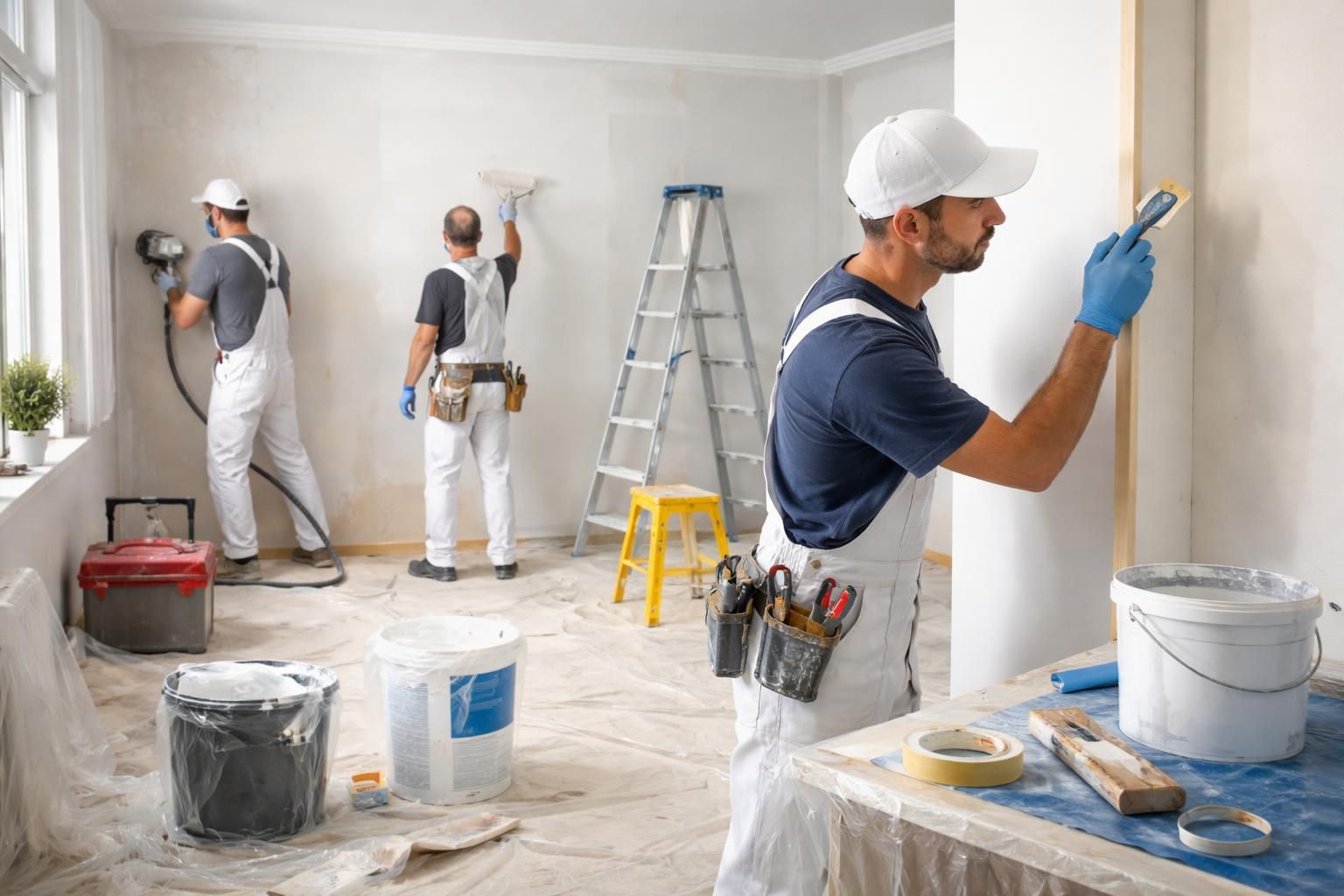 découvrez comment maîtriser toutes les étapes d'un chantier de peinture en bâtiment pour un résultat professionnel et durable, grâce à nos conseils pratiques et astuces.
