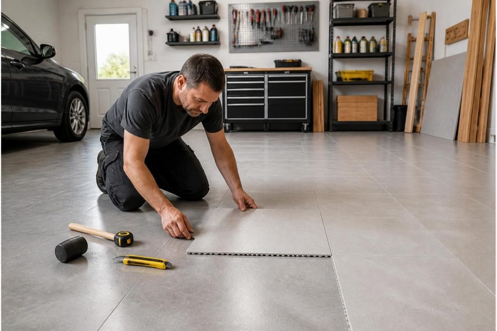 découvrez comment installer facilement une dalle en pvc pour votre garage grâce à notre guide étape par étape simple et rapide.