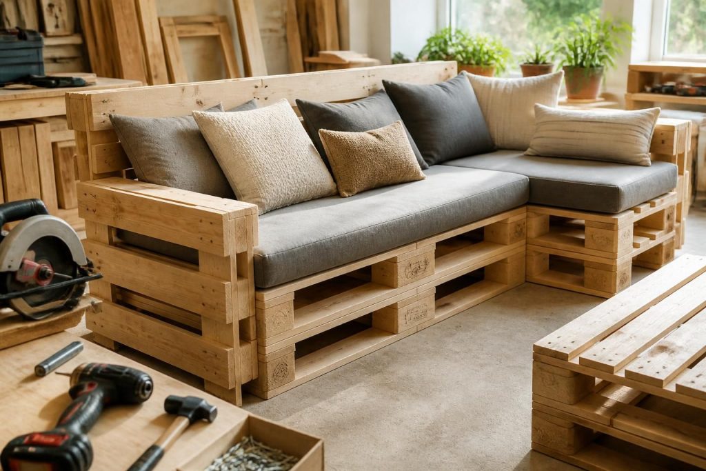 découvrez notre tutoriel complet pour fabriquer un canapé en palette solide et durable. guide pas à pas pour un diy facile et économique, parfait pour aménager votre espace avec style.