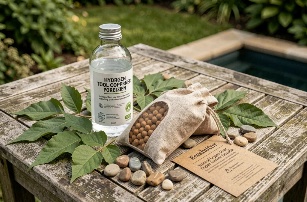 Produits naturels et écologiques pour le traitement de l'eau de piscine en alternative au chlore chimique